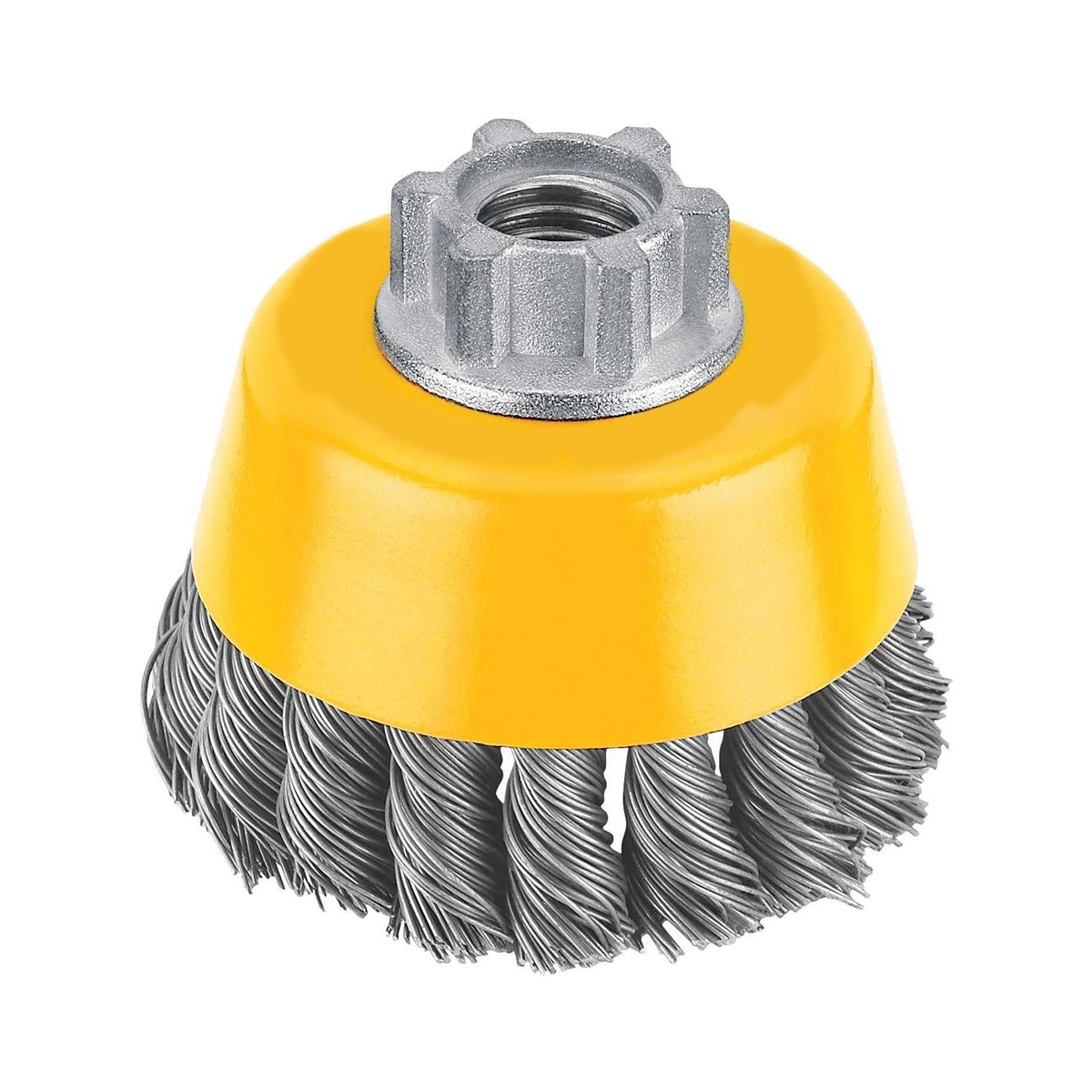 3" Carbon Knot Wire Cup Brush – 5/8"‑11 HP