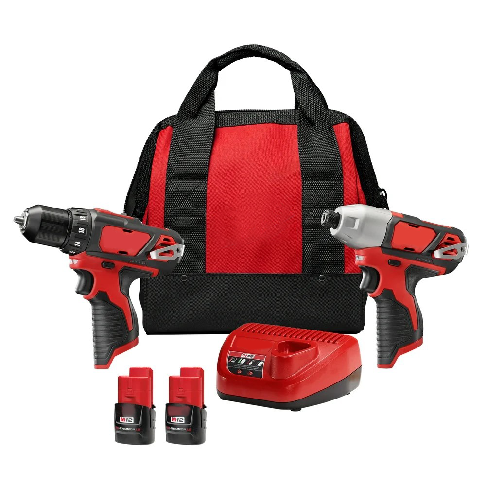 2-Tool Cordless Combo Kit – Compact Power, Professional Versatility