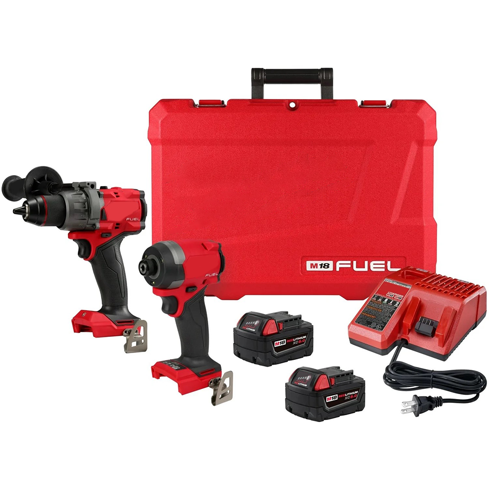 2-Tool Cordless Drill & Impact Driver Combo Kit – Power, Precision & Versatility