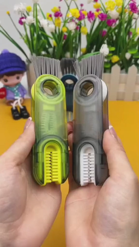 3-in-1 Hard-to-Race Cleaning Brush for Bottles, Baby Bottles, and Cups