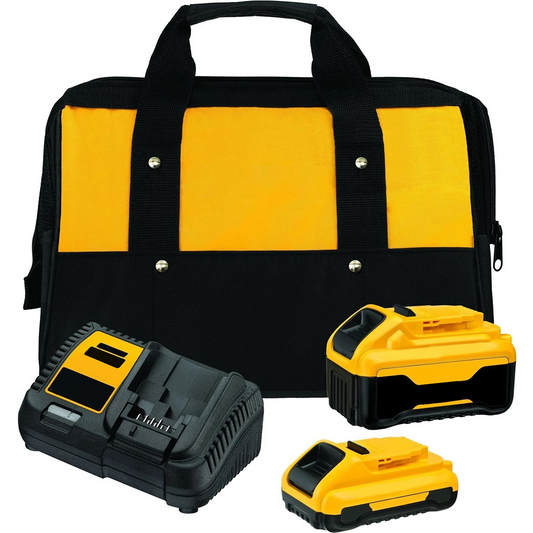 20V High-Capacity Lithium-Ion Battery Starter Kit