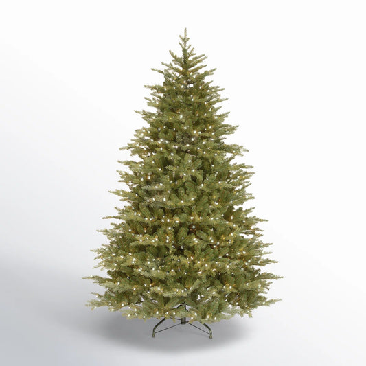 9' Latrae Nordic Spruce Medium Tree with Clear Lights