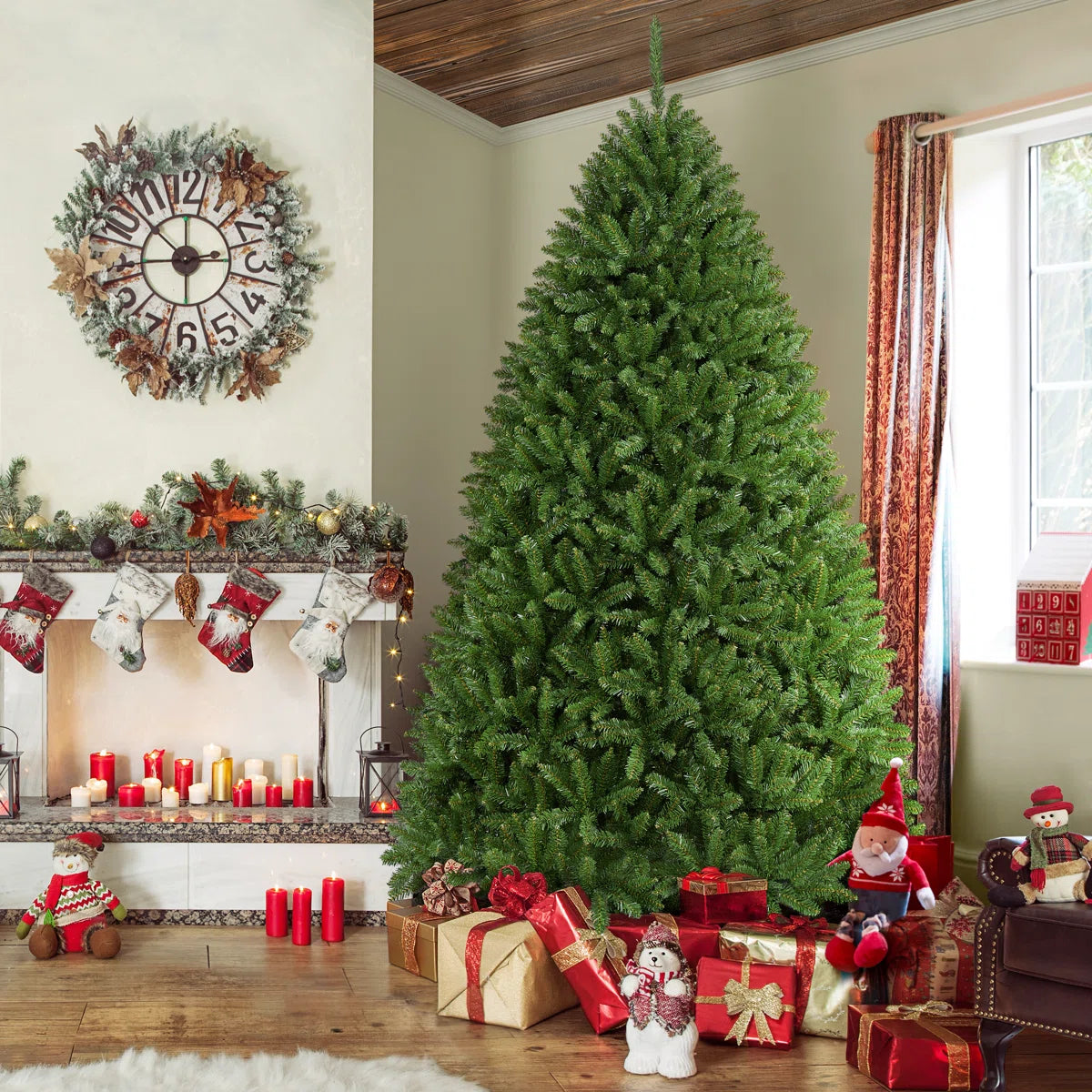 7.5' Libenson Ultra-Thick Artificial Christmas Tree