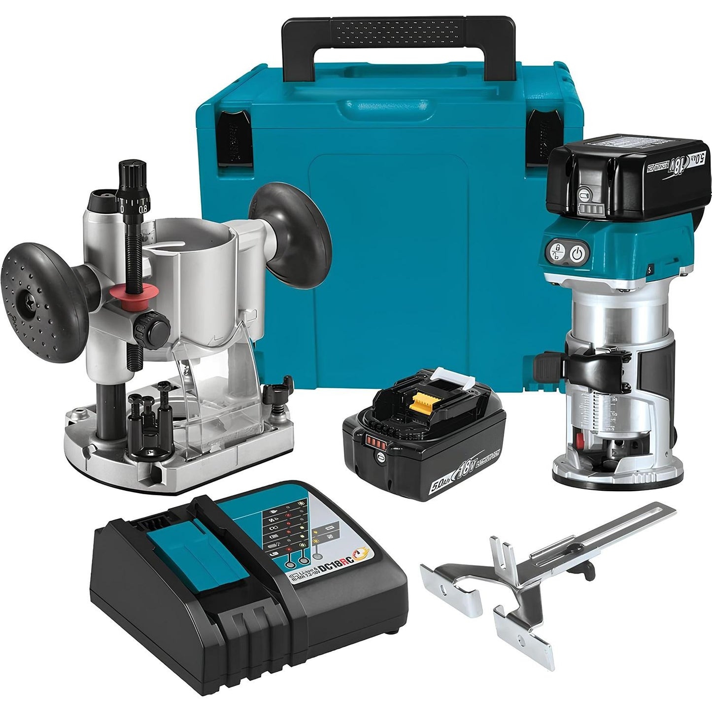 18V Brushless Cordless Compact Router Kit (5.0Ah) – Precision Crafting Made Effortless