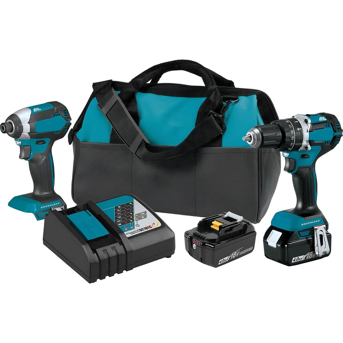 18V Brushless 4.0Ah Two-Piece Combo Kit – Power, Efficiency & Everyday Reliability